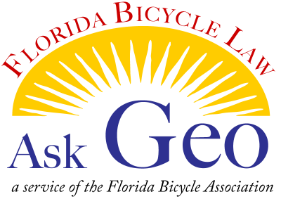 Florida bike association Ask GEO logo